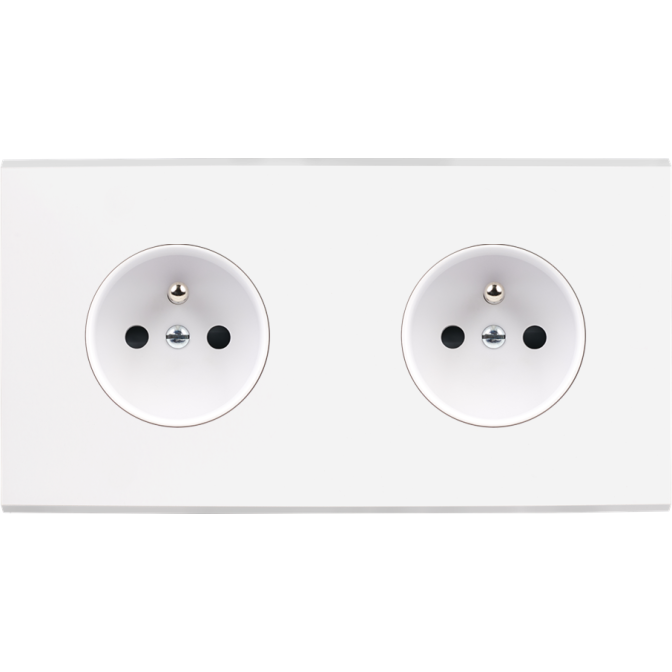 Façade Confidence Laiton Blanc Double Horizontale PC Pc Façade Confidence Laiton Blanc Double Horizontale PC Pc