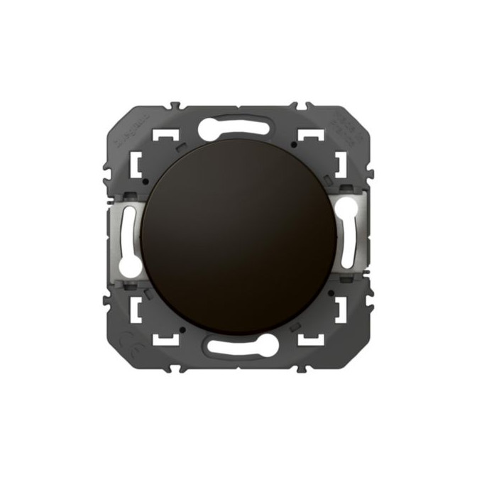 Poussoir simple dooxie 6A 250V~ - finition noir Poussoir simple dooxie 6A 250V~ - finition noir