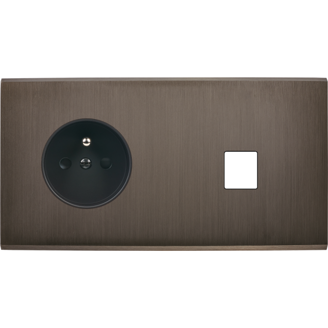 Façade Confidence Laiton Canon De Fusil Double Horizontale PC M1 Façade Confidence Laiton Canon De Fusil Double Horizontale PC M1