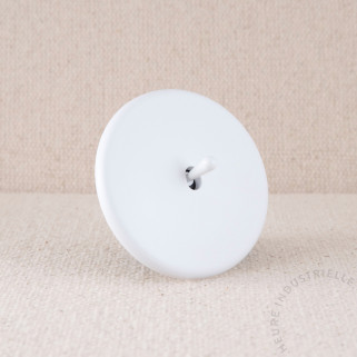 Interrupteur simple IRIS blanc satin levier blanc