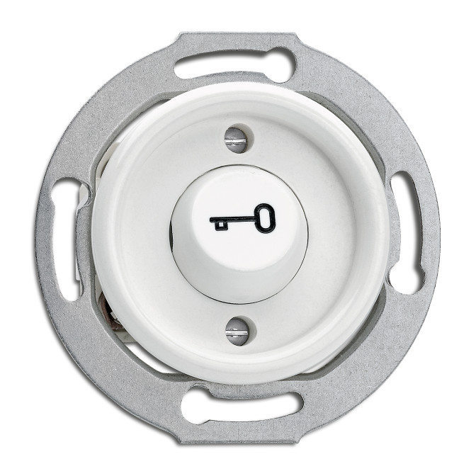 BP ROCKER SYMBOLE CLE DUROPLAST BLANC