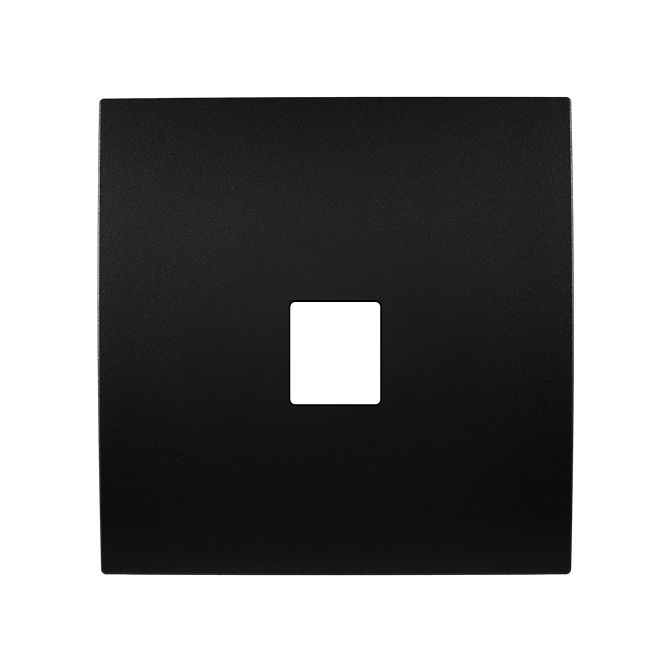 Façade Karo Noir Simple 1 Media - Façade à clip.