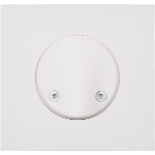 Façade Désir Blanc Mat Simple Sortie De Cable