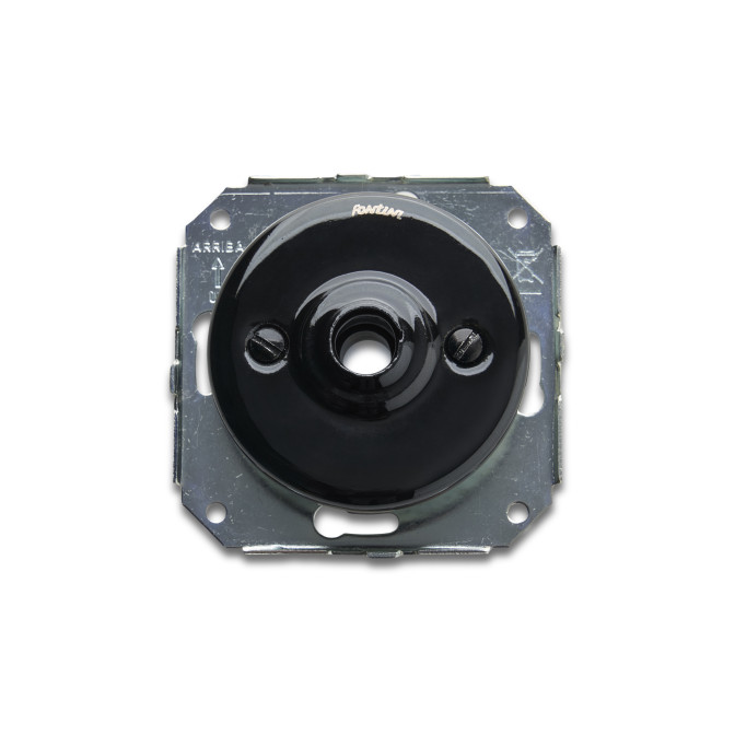 Sortie de câbles  porcelaine noire