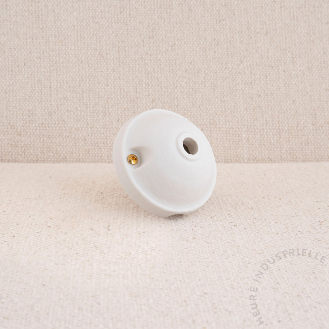 Rosace lisse en cordiérite - ROSONE LISCIO CORDIERITE D.73MM &quot;PIETRA&quot;