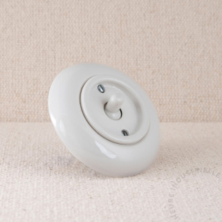 Va-et-vient à bascule THPG porc. blanche