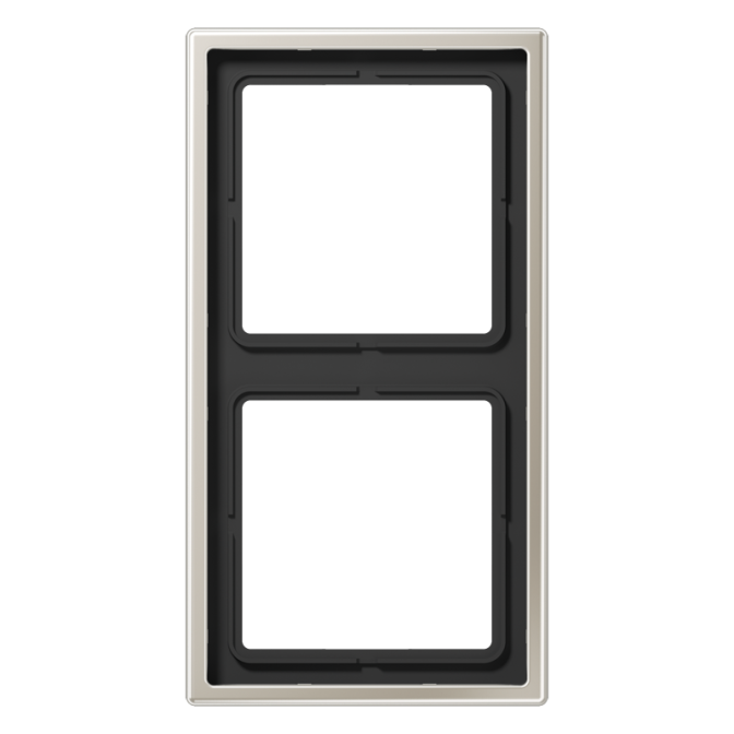 Cadre 2 postes / LS 990 Métal Inox