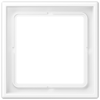 Cadre 1 poste / LS 990 blanc mat