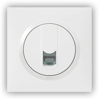 Prise blindée RJ45 catégorie 6 FTP dooxie finition blanc