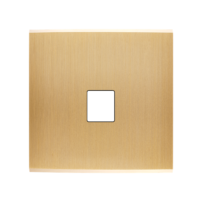 Façade Confidence Laiton Brosse Simple M1