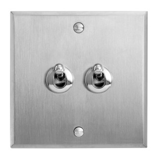 Art d'Arnould Mémoire double va-et-vient à levier 10A - acier brossé