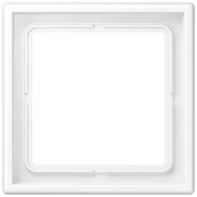 Cadre 1 poste / LS 990 blanc mat