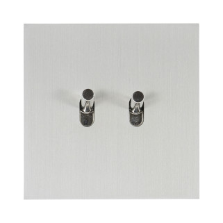 Art d'Arnould Epure double va-et-vient - inter - acier brossé