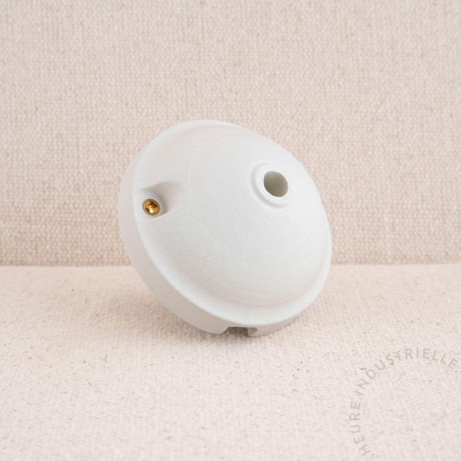 Rosace lisse en cordiérite - ROSONE LISCIO CORDIERITE D.95MM "PIETRA"