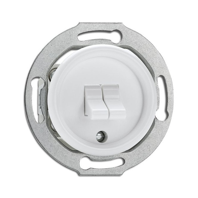 DOUBLE INTER A BASCULE DUROPLAST BLANC (ne fonctionne pas en VV)