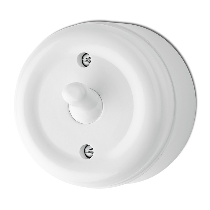 VV LEVIER SAILLIE DUROPLAST BLANC