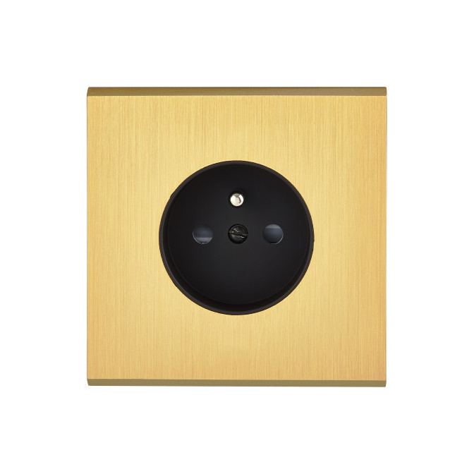 Façade Confidence Laiton Brosse Simple Pc