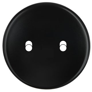 Façade Iris by MODELEC Noir Simple B2 - Façade à clip.