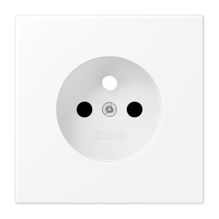 Enjo prise de courant 2P+T / LS 990 blanc mat pour mécanisme  152...x