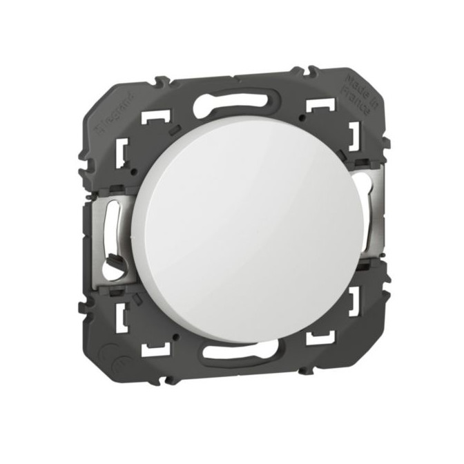 Poussoir simple dooxie 6A 250V~ finition blanc