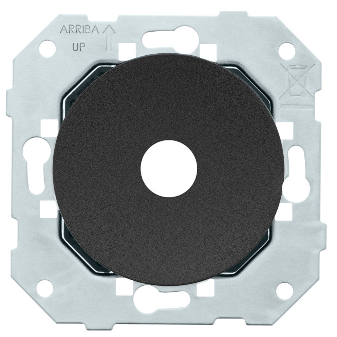 Sortie de câble Noir mat