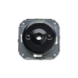 Sortie de câbles  porcelaine noire