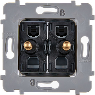 Mécanisme 2 Vv Et/Ou Poussoir Dore Collection Confidence