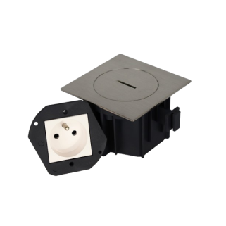 PRISE DE SOL - FR/BE - INOX BROSSE - IP66