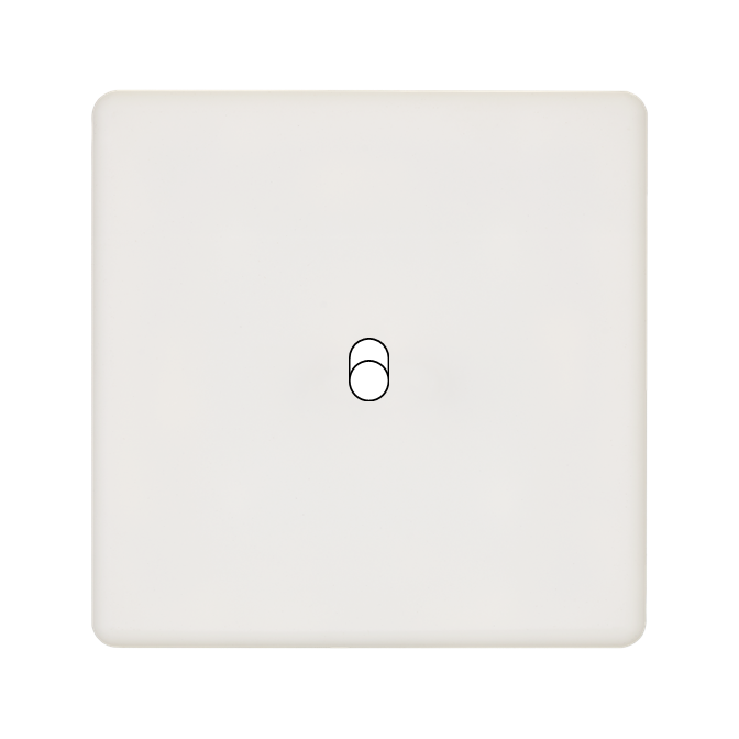 Façade Hitera Blanc Soft Simple B1 - Façade à clip.