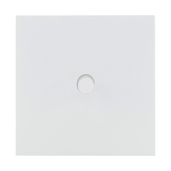 Art d'Arnould Epure poussoir à bouton rond 2A - blanc satin