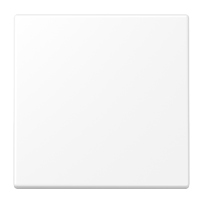 Enjoliveur RJ 45 simple / LS 990 blanc mat mécanisme UAE