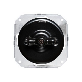 VV double porcelaine noire