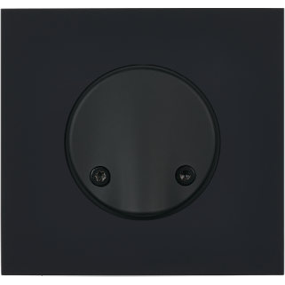 Façade Désir Noir Mat Simple Sortie De Cable