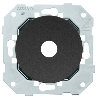 Sortie de câble DOM Noir mat