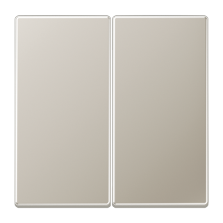 Enjoliveur double touche / LS 990 Métal Inox