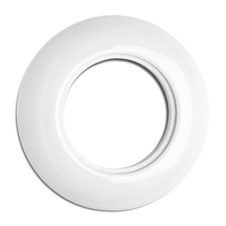 PLAQUE SPLE PORCELAINE BLC (POUR ALLUM. ET PCT)