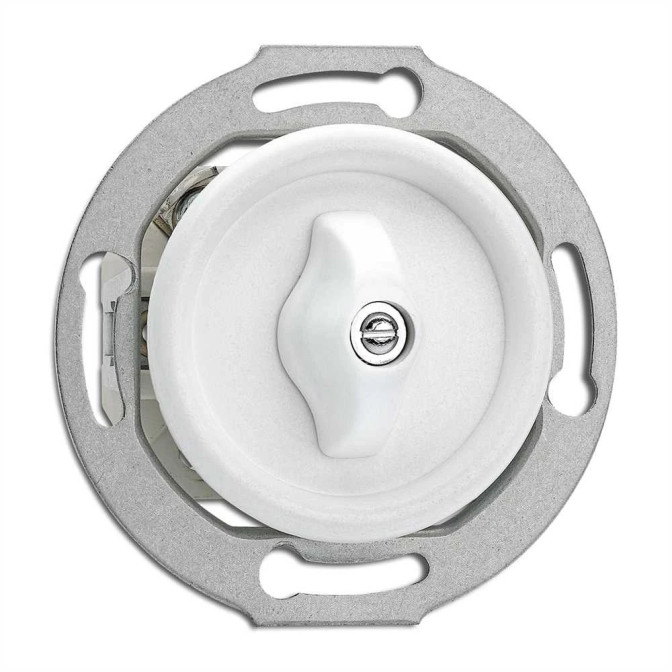 INTER DOUBLE ROTATIF DUROPLAST BLANC