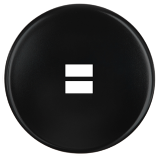 Façade Iris Noir pour chargeur USB double