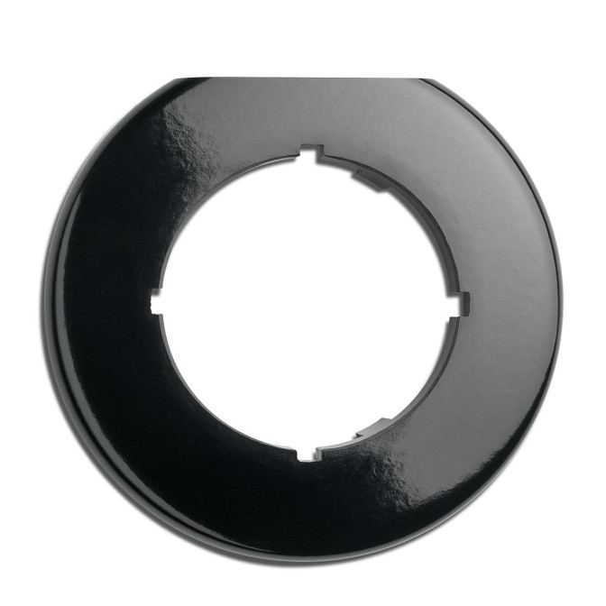 PLAQUE TERMINALE BAKELITE NOIRE (POUR RJ/TV)